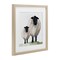 Stupell Industries Sheep And Lamb Portrait Framed Print Under Glass, design by Michele Norman